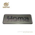 custom engraved printing metal lable for doors and windows